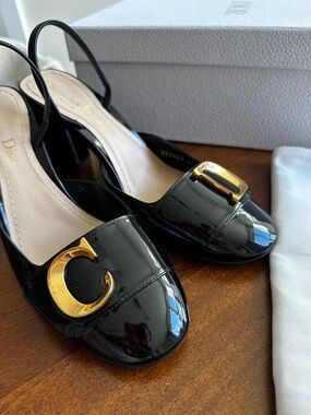 Dior C’est Slingback pump- black